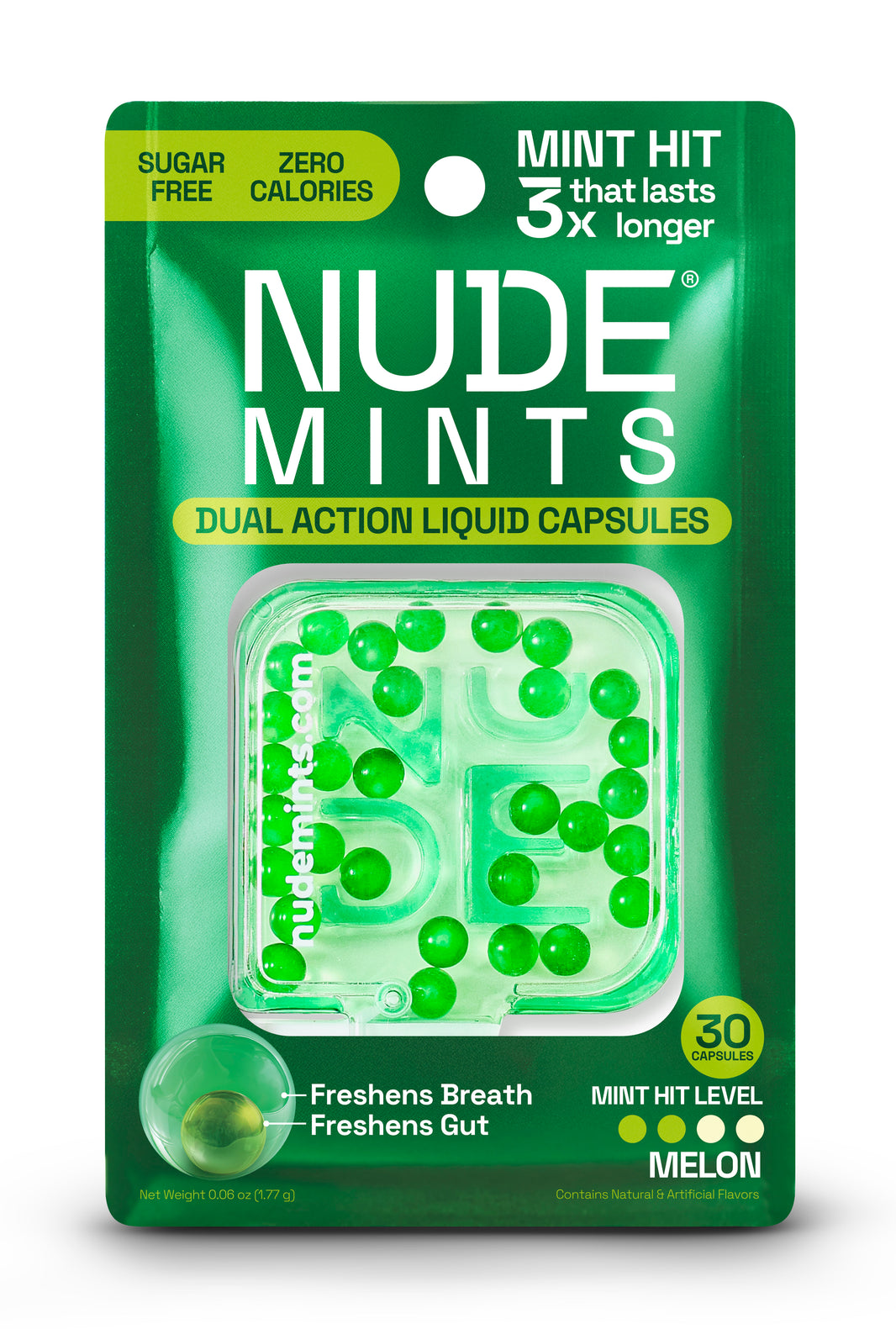 NUDE MINTS - Mint hit that lasts 3X longer
